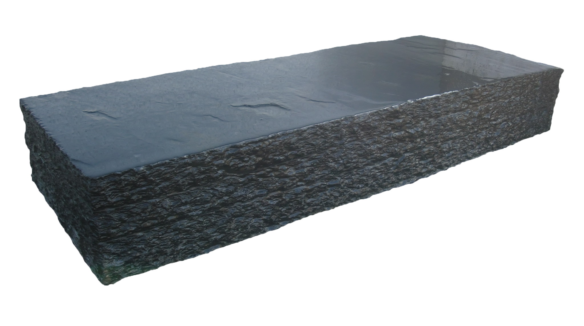 Blockstufe Schiefer schwarz21