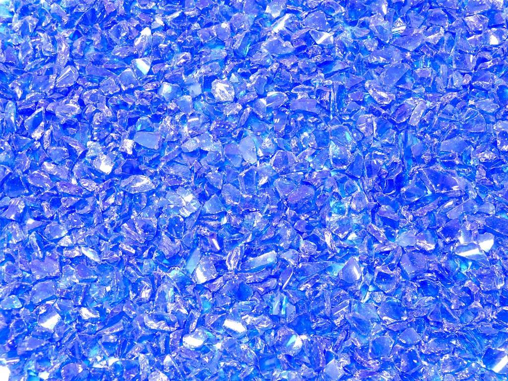 Glas Sky Blue Splitt   